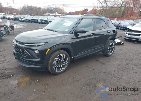 2025 Chevrolet Trailblazer Fwd Rs from USA, damaged, VIN KL79MTSL5SB159797